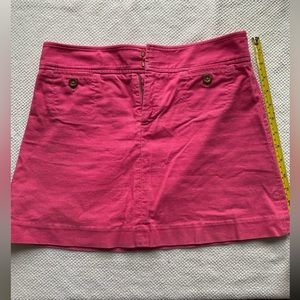 Lilly Pulitzer corduroy skirt. Hot pink. Size 0